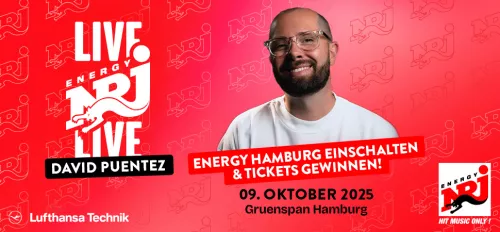 ENERGY LIVE mit David Puentez