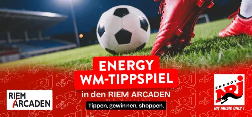 ENERGY WM-Tippspiel in den Riem Arcaden