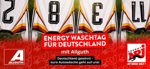 ENERGY Waschtag für Deutschland mit Allguth