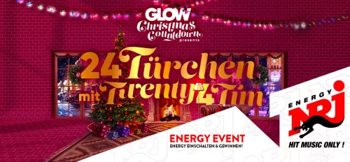 ENERGY präsentiert den GLOW Christmas Countdown