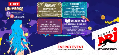 ENERGY präsentiert das Exit Festival 2023 ENERGY präsentiert das Exit Festival 2023