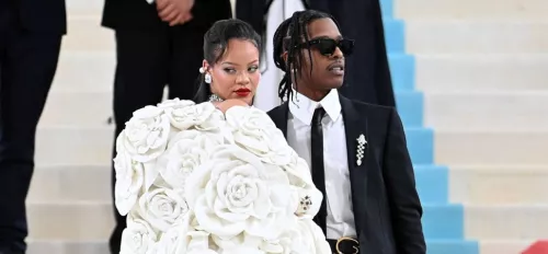 Rihanna und ASAP Rocky auf der Met-Gala 2023