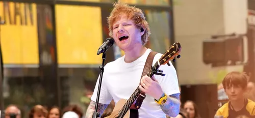 Ed Sheeran bei einem Auftritt in New York im Juni 2023