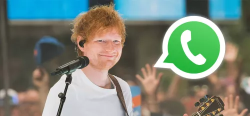 Ed Sheeran und WhatsApp