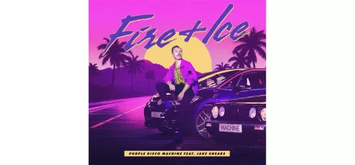 Singlecover von Purple Disco Machines "FIRE+ICE"