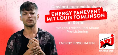 ENERGY Fan-Event mit Louis Tomlinson ENERGY Fan-Event mit Louis Tomlinson