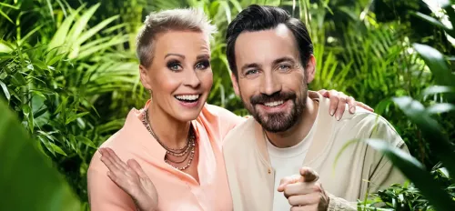 Sonja Zietlos und Jan Köppen für "Ich bin ein Star - Holt mich hier raus!" 