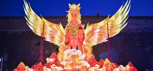 Chinesisches Neujahr des Pferdes