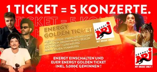 ENERGY Golden Ticket