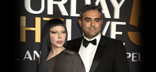 Lady Gaga und ihr Verlobter Michael Polansky.