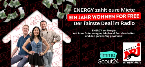 Grafik mit viel Text und einem Foto von drei Moderatoren