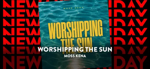 Singlecover von Moss Kena "Worshipping the Sun"