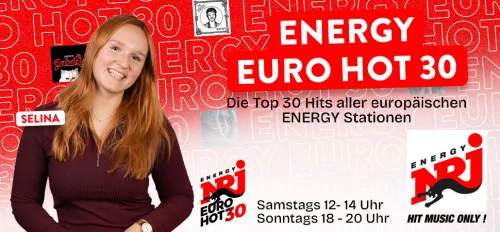 ENERGY EURO HOT 30 mit Moderatorin Selina