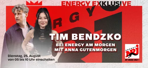 Sänger Tim Bendzko und Moderatorin Anna Gutenmorgen
