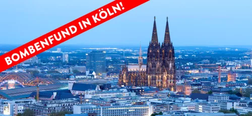Bombenfund in Köln
