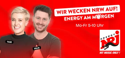 ENERGY am Morgen mit Yase und Felix