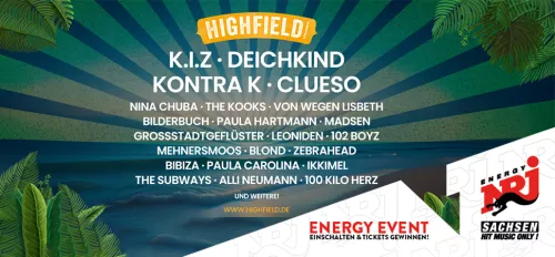 ENERGY Sachsen präsentiert: Das Highfield 2025 ENERGY Sachsen präsentiert: Das Highfield 2025
