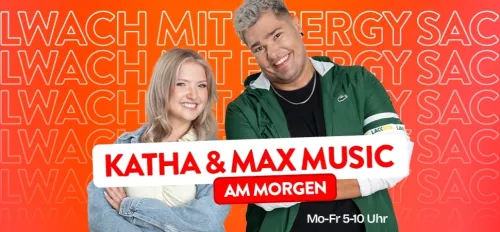 Katha & Max Music bei ENERGY Sachsen Knallwach