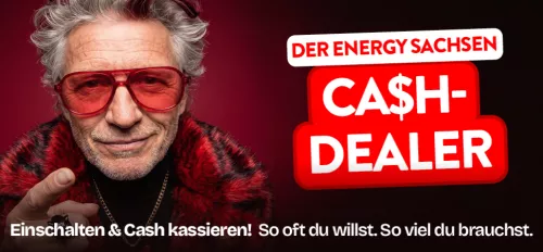 Cash Dealer mit cooler Brille