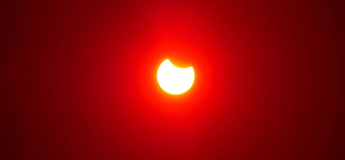 Partielle Sonnenfinsternis