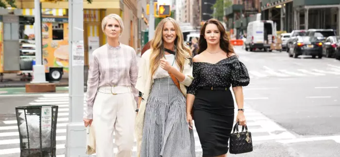 "And Just Like That" Besetzung mit Carrie, Miranda und Charlotte