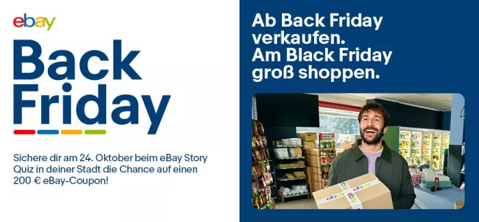 eBay Back Friday Event