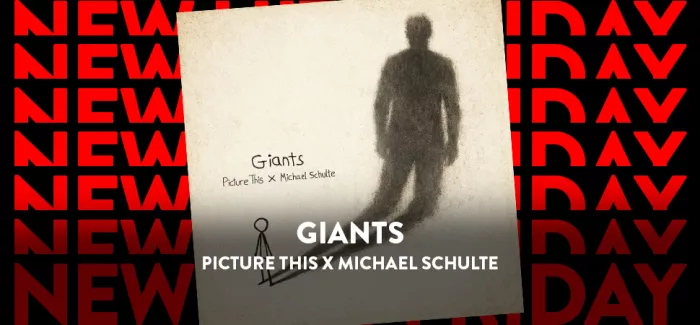 Cover der Single "Giants" von Picture This x Michael Schulte mir einer Figur mit großem Schatten