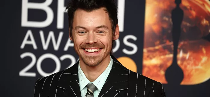 Harry Styles bei den Brit Awards 2026 auf dem roten Teppich