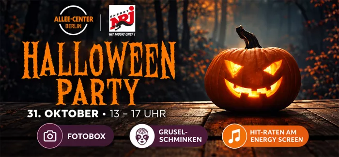 31. Oktober von 13 bis 17 Uhr