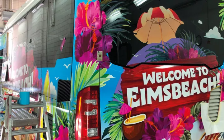 Beach Express Hamburg Neues Bus Design