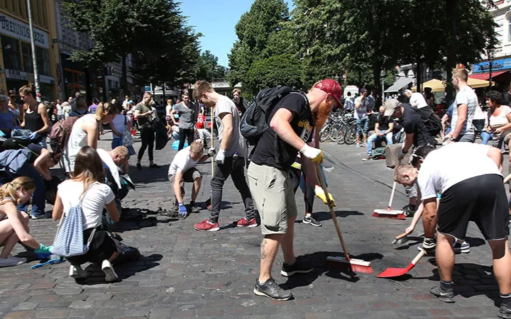 Hamburg räumt auf