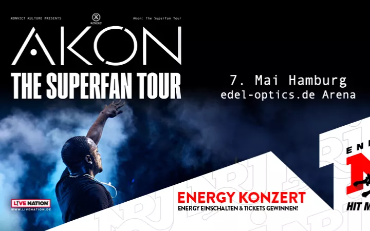 Akon - The Superfan Tour - Hamburg Header