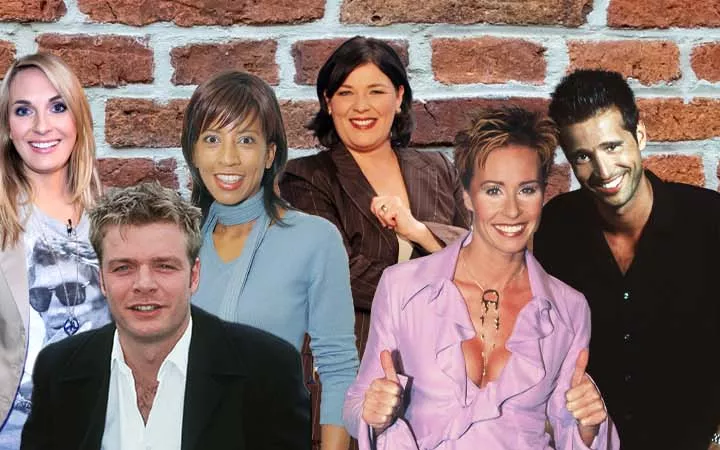 Was wurde aus Britt? v.l.: Britt, Oliver Geissen, Arabella, Vera, Sonja, Andres Türck