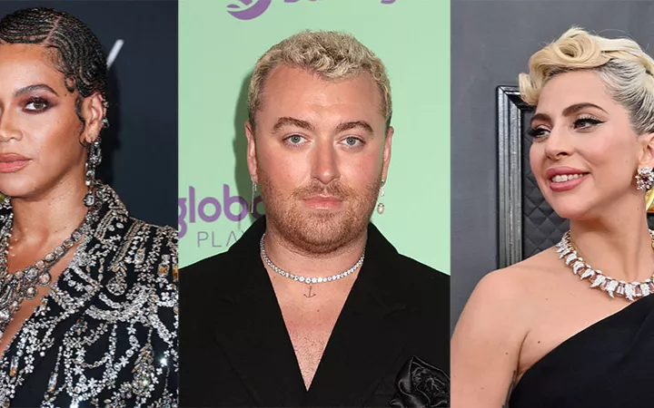 Beyoncé, Sam Smith, Lady Gaga