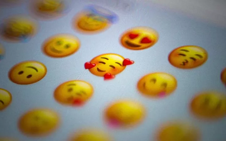 Emojis auf Smartphone