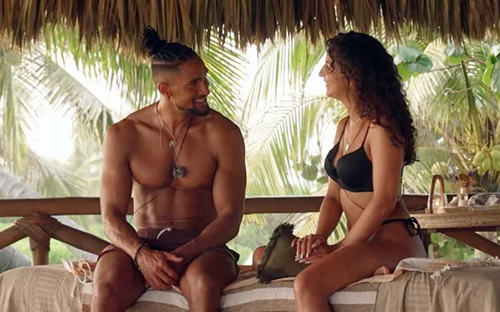 Der Bachelor 2023 David Jackson und Chiara beim Date