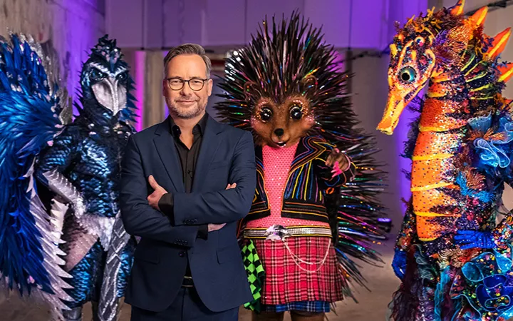 The Masked Singer 2023 Matthias Opdenhövel, der Schuhschnabel, der Igel und das Seepferdchen