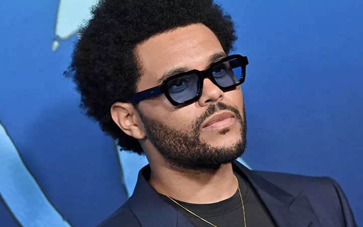 The Weeknd auf der Premiere von "Avatar - The Way of Water", 2022