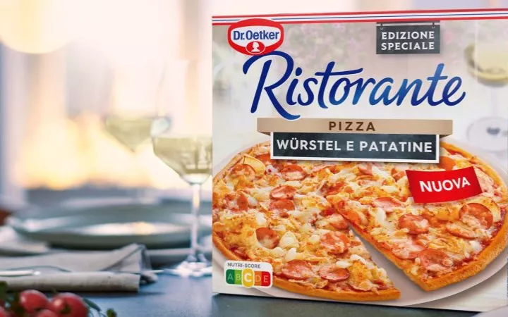 Ristorante Pizza Würstel Kartoffelchips Ristorante Pizza Würstel Kartoffelchips