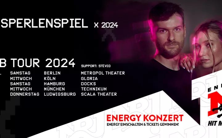 Glasperlenspiel auf großer Club Tour 2024 - präsentiert von ENERGY