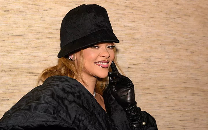 Rihanna bei der Haute Couture Show von Dior Rihanna bei der Fashion Week in Paris 2024.