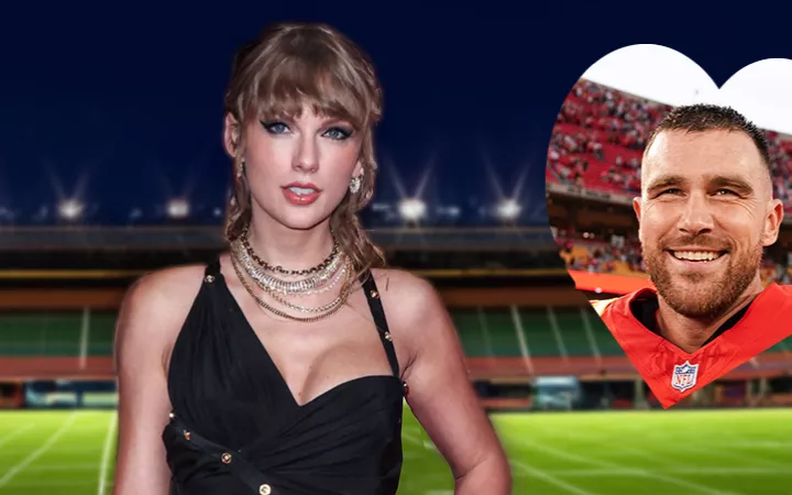 Taylor Swift und Travis Kelce beim Super Bowl