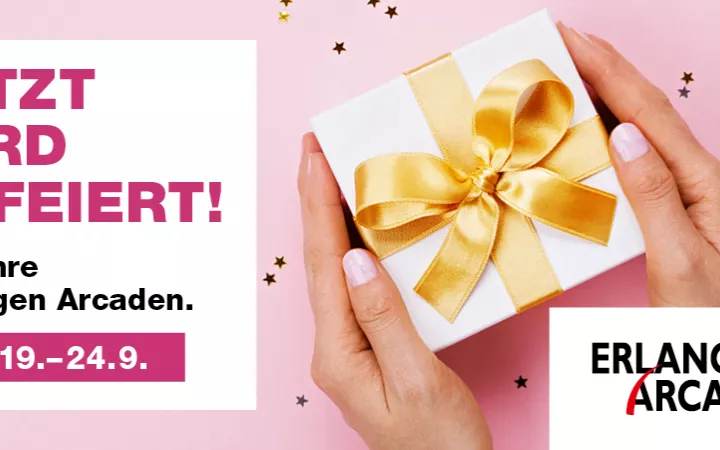 Erlangen Arcaden Geburtstag Erlangen Arcaden Header