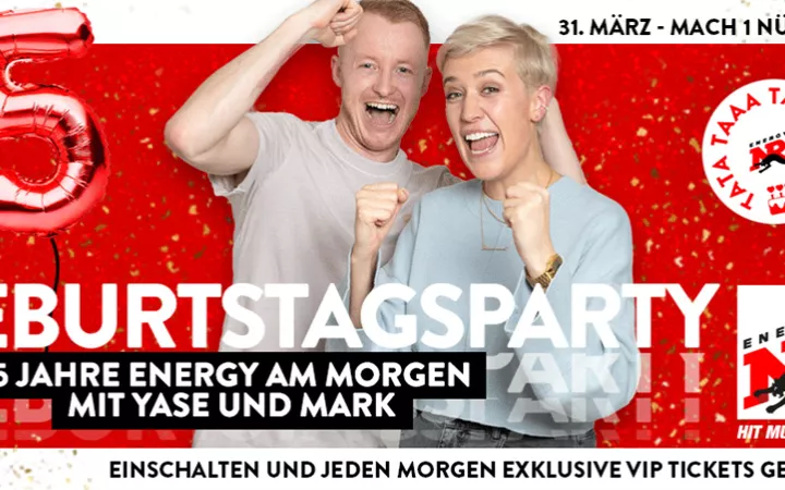 5 Jahre Yase und Mark am Morgen 5 Jahre Yase und Mark am Morgen Header 970 2
