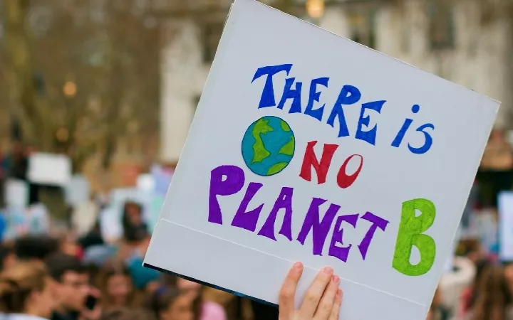 There is no Planet B Klima Protest