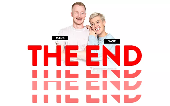 Header The End Yase und Mark Verabschiedung