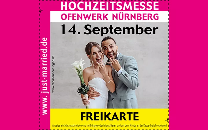 Hochzeitsmesse Ofenwerk Nürnberg Hochzeitsmesse Nürnberg Bräutigam und Braut