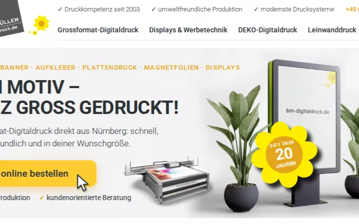 Braun und Müller Header