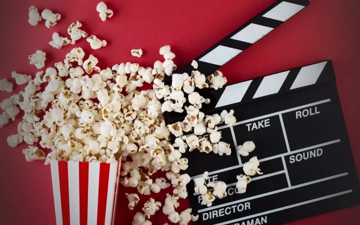 Popcorn und Film