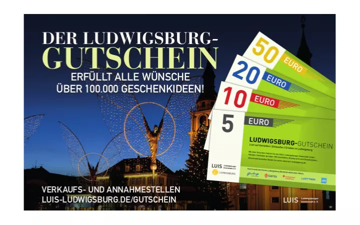 Ludwigsburg Gutschein Ludwigsburg Gutschein